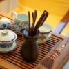 Tea Set Tea Ceremony Brush Whisk Sweeping Hand Handle Broom Straw Broom for Indoor Outdoor Dustpan Keyboard Cleaning Tool Dish Scrub Brush view 3