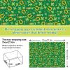AnyDesign 12 Sheet St. Patrick's Day Wrapping Paper 6 Design Green Lucky Shamrock Rainbow Print Wrapping Paper Decorative Art Paper for Holiday Party Celebration, 19.7 x 27.6 Inch, Folded Flat view 2