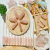 20 PCS Rose Quartz Healing Crystals Wands Bulk Stones Pointed Polished Tumbled Natural Hexagonal Reiki Energy Balancing Meditation Therapy Pink Stone Set Christmas Gift view 3