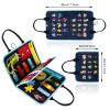 Fidget Blanket for Adults with Dementia,Dementia Activities for Seniors,Alzheimers Dementia Products for Elderly, Busy Board,Sensory Blanket for Autistic Autism. view 2