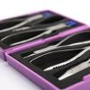 NICHOY Glasses Tool Pliers Repair Set,Professional Eyeglasses Pliers Set,Adjusting Eyeglass Arms Frame Optician Plier Set,Rimless Repair Disassembly Glasses Frames(Color:,Size:a Set) view 3