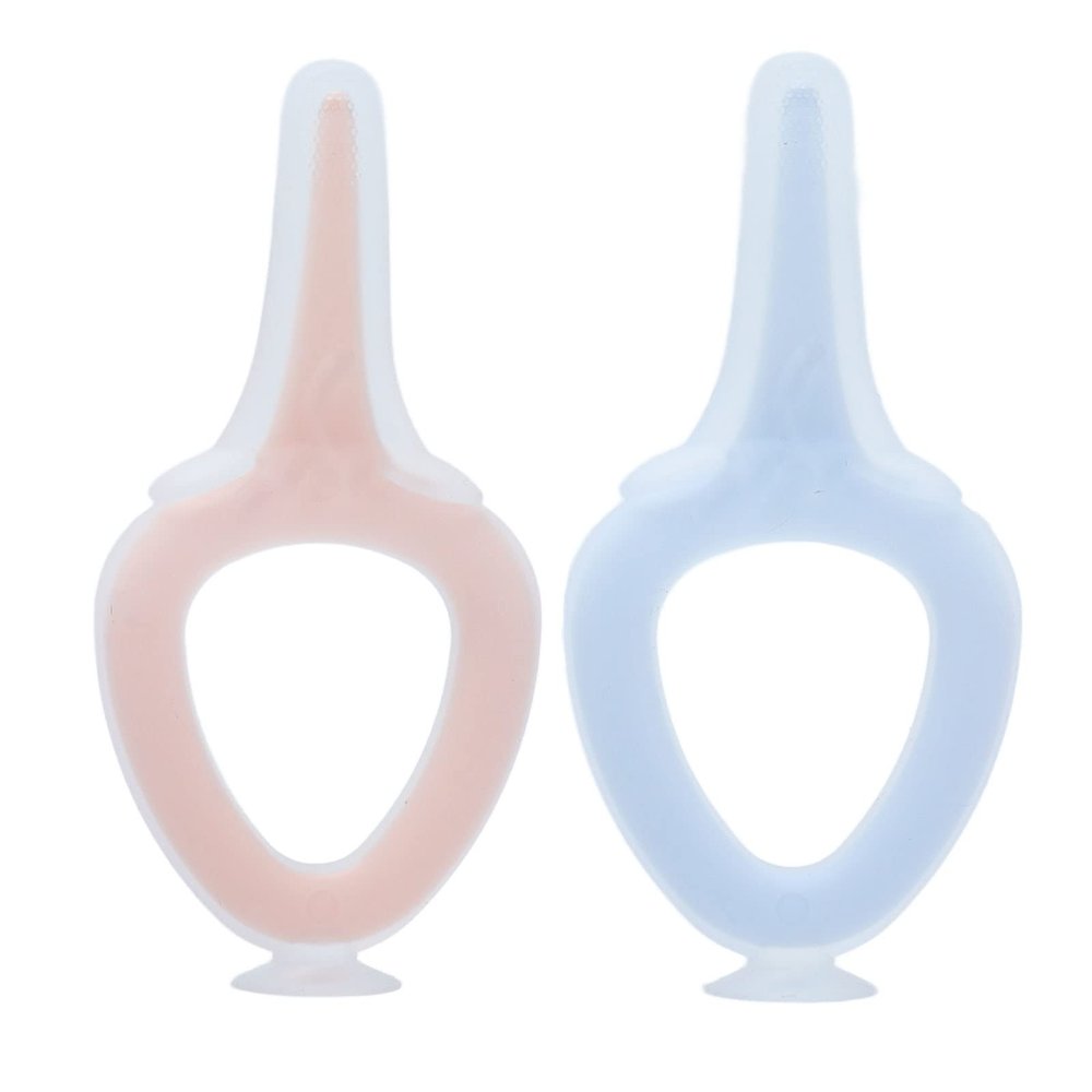 Lightweight Portable Silicone Infant Training Toothbrush,Baby Toothbrush,Training Toothbrush,Infant to Toddler Toothbrush Oral Care for Baby Gum Care, Dentist Recommended, Baby Toothbrush Infant