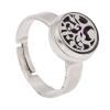 Aromatherapy Finger Rings, Essential Oil Diffuser Rings for Women Stainless Steel Essential Oils Fashion Portable Mini Essential Oil Finger for Women Girls (R36-7) view 1