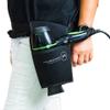 HAIROMAX Salon Hair Dryer Holder, Blow Dryer Holster Belt (Left Side, Black) view 1