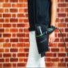 HAIROMAX Salon Hair Dryer Holder, Blow Dryer Holster Belt (Left Side, Black) view 2