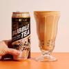 (Pack of 12) INOTEA Bubble Tea | Choose One from 5 Flavors: Brown Sugar, Taro, Honeydew, Banana, Matcha Latte | Ready to Drink in a Can (16.6oz/can) | Black Milk Tea with Boba (Brown Sugar) view 4