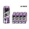 (Pack of 12) INOTEA Bubble Tea | Choose One from 6 Flavors: Brown Sugar, Taro, Honeydew, Banana, Matcha Latte, Sea Salt Coffee | Ready to Drink in a Can (16.6oz/can) | Black Milk Tea with Boba (Taro) view 2