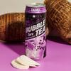 (Pack of 12) INOTEA Bubble Tea | Choose One from 6 Flavors: Brown Sugar, Taro, Honeydew, Banana, Matcha Latte, Sea Salt Coffee | Ready to Drink in a Can (16.6oz/can) | Black Milk Tea with Boba (Taro) view 4
