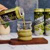 (Pack of 12) INOTEA Bubble Tea | Choose One from 5 Flavors: Brown Sugar, Taro, Honeydew, Banana, Matcha Latte | Ready to Drink in a Can (16.6oz/can) | Black Milk Tea with Boba (Matcha Latte) view 3