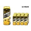 (Pack of 12) INOTEA Bubble Tea | Choose One from 5 Flavors: Brown Sugar, Taro, Honeydew, Banana, Matcha Latte | Ready to Drink in a Can (16.6oz/can) | Black Milk Tea with Boba (Banana) view 2