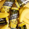 (Pack of 12) INOTEA Bubble Tea | Choose One from 5 Flavors: Brown Sugar, Taro, Honeydew, Banana, Matcha Latte | Ready to Drink in a Can (16.6oz/can) | Black Milk Tea with Boba (Banana) view 4