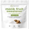 Monk Fruit Sweetener with Allulose, 2 lbs | No Erythritol | No Aftertaste, 1:1 White Sugar Substitute, Keto & Vegan Friendly, Zero Calorie | Great for Drinks, Coffee, Tea, Cookies | Non-GMO view 1