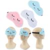 PEVSCO Eye mask Soft Eye Masks Blindfold Cloud Eye Mask Cute Eyelashes Sleep Shade Eyepatch Sleeping Aid Eye Patch Gift Eye Masks for Sleeping (Color : Brass) view 2