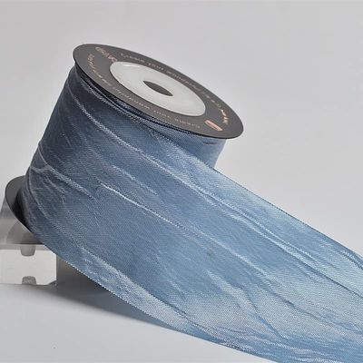 YASECO 5 Yards/Roll 50mm Pleated Ribbon for Bow Bouquet Gift Wrapping Wedding Decoration Ribbon Clothes Accessories Decorate Lace (Color : K008)