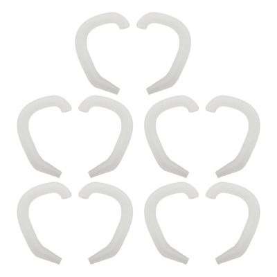 Hohopeti 5 Pairs Children Ear Correction, Baby Auricle Valgus Correction Patch, Silicone Correction Patch Skin Friendly Comfortable Baby Gel Ear Tape Non-Slip Newborn Silica Gel Stickers White