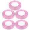 Ciieeo 5rolls Decorative Ribbon for Wrapping Wide Craft Ribbons for Showers Themed Parties and Holiday Decor and Easy to Shape view 1