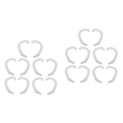 Hohopeti 10 Pairs Auricle Corrector Baby Silicone Auricle Ear Corrector Ringing Ear Care Patch Cosmetic Ear Corrector Ear Insert Ear External Newborn White Invisible Earrings
