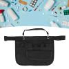 Nurse Waist Pouch, Multi Compartment Nurse Fanny Pack Medical Supplies Storage Bag Waist Pouch Wound Care Dressings for Student and Medical Professionals view 4