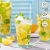 Hoolerry 2000 Pcs Plastic Straws Disposable Individually Wrapped Drinking Straight Long Straws, 0.24" Wide, for Hot and Cold Beverages (8 Inch) view 2