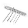 COHEALI 8pcs Stainless Steel Ear Wax Ear Cleaning and Easy to Use Portable Cleaner Tools for Adults Skid Resistant Design view 2