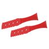 COHEALI 2pcs Massage Bat Back Massager Massager Stick Points Stick Portable Massagers Roller Sticks Massage Back and Neck Acupoint Massager Hammer Massage Tool Beat Red view 1