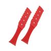 COHEALI 2pcs Massage Bat Back Massager Massager Stick Points Stick Portable Massagers Roller Sticks Massage Back and Neck Acupoint Massager Hammer Massage Tool Beat Red view 4