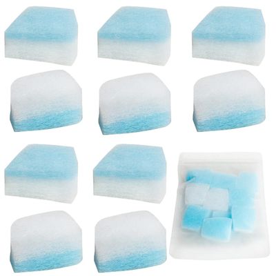 10Pcs Disposable Foam Pads Blue and White Foam Replacement Kit for S7/S8