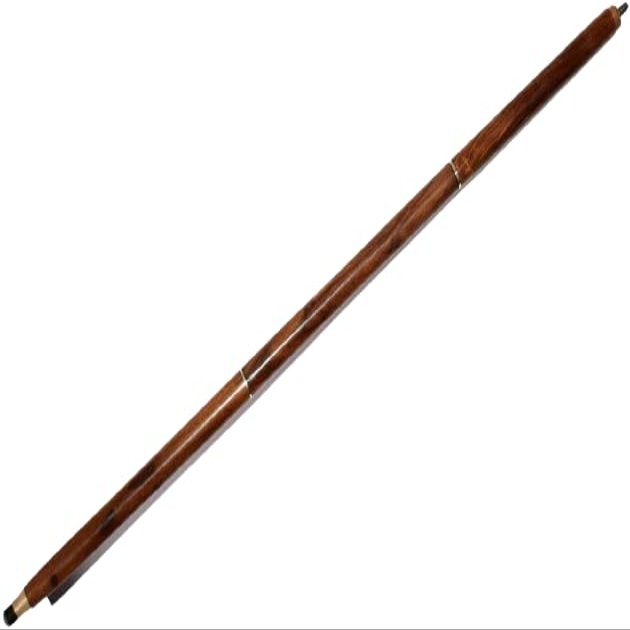 FICUS GIFT Solid Rosewood Handcrafted Solid Wooden Walking Cane Stick Without Handle (Brown)