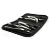 NICHOY Eye Glasses Repair Pliers Set,Pack of 5Pcs,Eyeglass Frame and Nose Pad Adjusting Tools,Glasses Tool Pliers Repair Set,Sturdy and Durable,High Adaptation Rate(Color:,Size:5 pcs) view 2