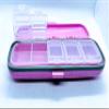 Amazon TMDF Travel Pill Organizer with 8 Compartments Moisture Proof Pill Box Daily, Weekly and Monthly Medicine Organizer Pocket Size Pill Dispenser (Pink) view 4