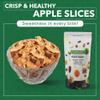 HARVEAST Dried Apples - Dehydrated Sliced Apple Snack - Tender & Sweet Whole Dried Fruits - Vegan Treats in Resealable Pack - Sugar Free, Non-GMO, Unsulfured, Gluten Free & Kosher (10 Oz, 1 Pack) view 2