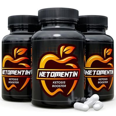 Ketomentin (3 Pack) Pills -90 Capsules-New Formula Official Supplement