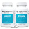 (2 Pack) Irrokor Healthy Bowel Support-Health Research Institute-60 Capsules-Improved Formula-Official Irrokor view 1