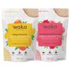 Waka Instant Tea Mix - 2 Bag Bundle (4.5oz Each), Unsweetened Tea Powders - Mango & Pomegranate Flavored Green view 1