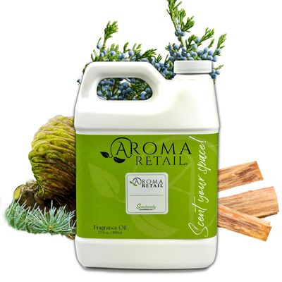 Cedar Seduction 27 oz Refill for Oil Diffuser with Red Cedarwood, Blond Woods, Sandalwood & More Notes