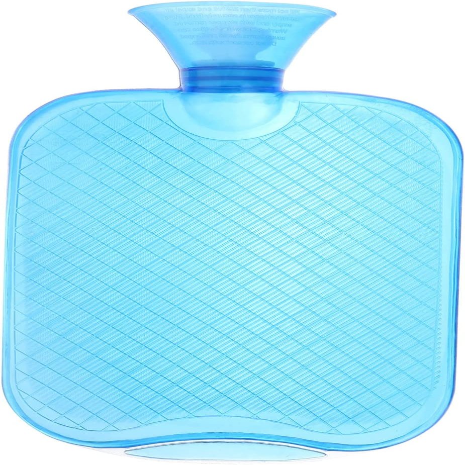 SCAPH 4 pcs Pattern Warmer Rubber Hot Blue Warm Each Compress Has Office Hand Water Thicken Bottles Ml and for Bottle Home Bag (Size : Medium)