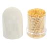 FOMIYES Bamboo Toothpick Holder 1 Set Multi-Function Picks Tea Tree Toothpicks Tooth Cleaner Double-Points Oral Care view 1