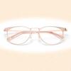 FREAZE Trendy Readers Rose Gold Frame Eyeglasses Scratch Resistant Reading Glasses Screwless Eyewear Light Weight Women +2.0 (Color : Gold, Size : +2.5) view 1