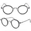 FREAZE Sunglasses Round Eyeglasses Screwless Reading Glasses Multifocus Computer Readers Tortoiseshell Eyeglasses Unisex 2.0 (Color : Black, Size : 2.5x) view 2