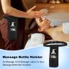 SITHON Professional Massage Bottle Bag for 1 Bottle, Lotion Oil Waist Holder Organizer, Massage Therapist Holster with Adjustable Belt, Multiple Pockets (Bag Only) (Black) view 2