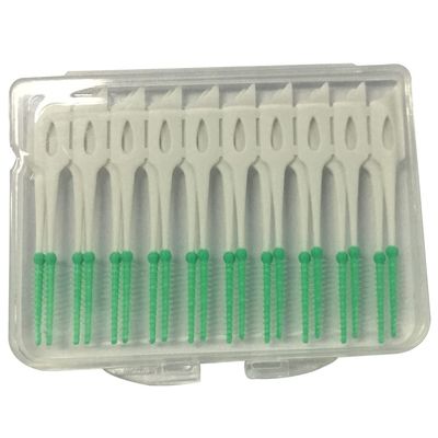 20pcs dispo Soft Silicone Interdental Brushes, Dental Picks, Teeth Washing Dental Pick Brush, Oral Care, with Storage Case for Brush Tool, Daily Washing Teeth, Tootfor HPIck Interdental Brush De
