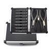 NICHOY Optical Eyeglass Tool Kit/Professional Glasses Repair Kit with 8 Magnetic Eyeglass Screwdrivers,3 Eyeglass Pliers and Storage Box/Eyeglass Adjustment Tools(Color:,Size:11 pcs) view 1