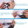 NICHOY Optical Eyeglass Tool Kit/Professional Glasses Repair Kit with 8 Magnetic Eyeglass Screwdrivers,3 Eyeglass Pliers and Storage Box/Eyeglass Adjustment Tools(Color:,Size:11 pcs) view 3