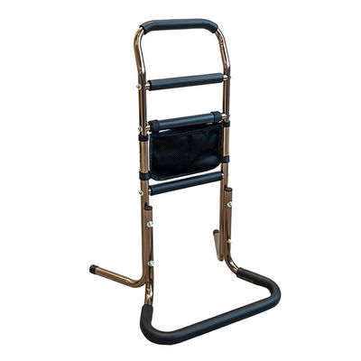 HSPLXYT Elderly Bedside Punch Free Wake up Booster,Armrest Beside The Bed Bathroom Elderly Assistedget up aids, Easy Riser Bed Rail Assist Bar Handle,with Storage Pouch