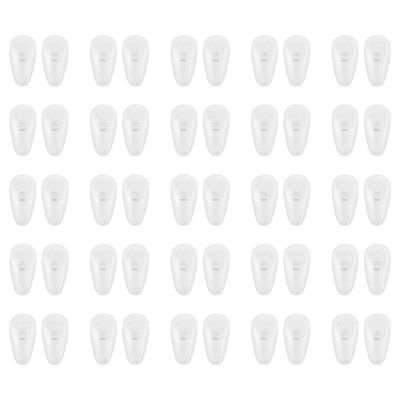 COHEALI 25pairs - Nose Pads for Glasses Skin-Friendly and Non-Skid Eyewear Accessories Fit for Comfort and Stability for Use