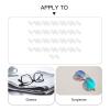 COHEALI 25pairs - Nose Pads for Glasses Skin-Friendly and Non-Skid Eyewear Accessories Fit for Comfort and Stability for Use view 4
