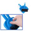 1 Pcs Dustpan Brush Set Portable Plastic Brush Set (Blue) Used for Tool Brush Keyboard Home Kitchen Sweeper Table Desk Office view 3