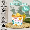 gisgfim Easter Paper Snack Bowls, 50Pcs Disposable Ice Cream Soup Dessert Cups Bowls Easter Egg Hunt Party Supplies for Hot Cold Food, Treat Bowls Cups for Easter Decorations view 4