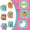 24 Pcs Robot Party Supplies Candy Gift Bags, Robot Goodie Gift Treat Bags, Kids Candy Treat Bags with Handle for Robot Themed Birthday Party Decorations Supplies view 3