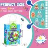 24 Pcs Robot Party Supplies Candy Gift Bags, Robot Goodie Gift Treat Bags, Kids Candy Treat Bags with Handle for Robot Themed Birthday Party Decorations Supplies view 4